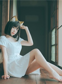 ElyEE Vol.117 2023 July B-Dongitsune~White dress fox girl in white dress(36)